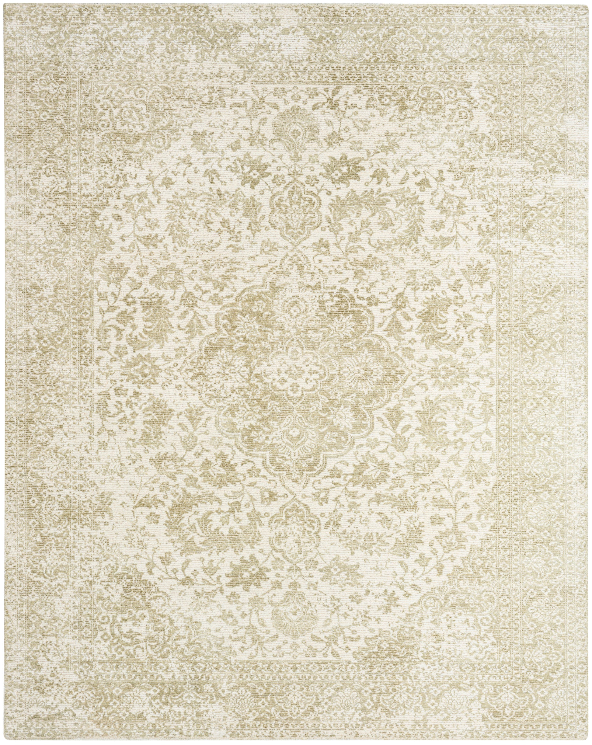 Nourison Home Azalea  Ivory Sage  Traditional