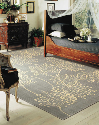 Nourison Home Capri  Slate  Contemporary