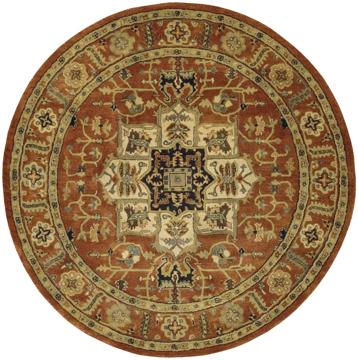 Nourison Home Jaipur  Brick  Traditional