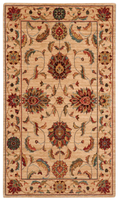 Nourison Home Living Treasures LI04 Ivory Traditional Loom-woven Rug