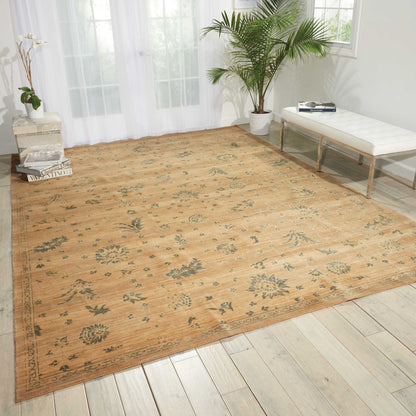 Nourison Home Silk Elements  Beige  Traditional