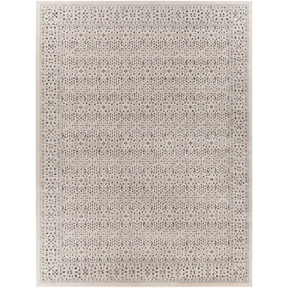 Surya Bahar BHR-2308 Charcoal Traditional Machinemade Rug