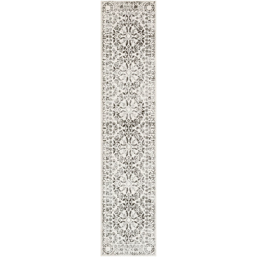 Surya Bahar BHR-2318 Charcoal Traditional Machinemade Rug