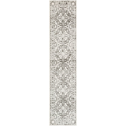 Surya Bahar BHR-2318 Charcoal Traditional Machinemade Rug