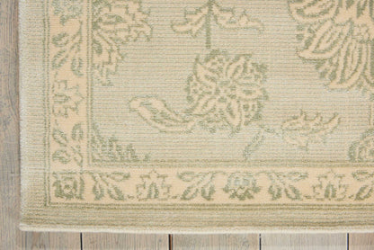 Nourison Home Luminance  Cream Mint  Transitional