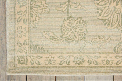 Nourison Home Luminance  Cream Mint  Transitional