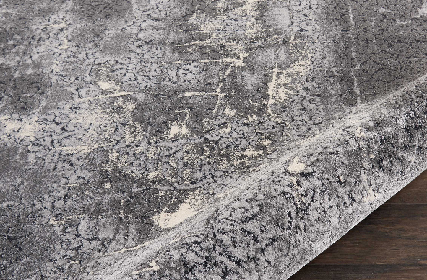 Nourison Home Heritage  Charcoal  Contemporary