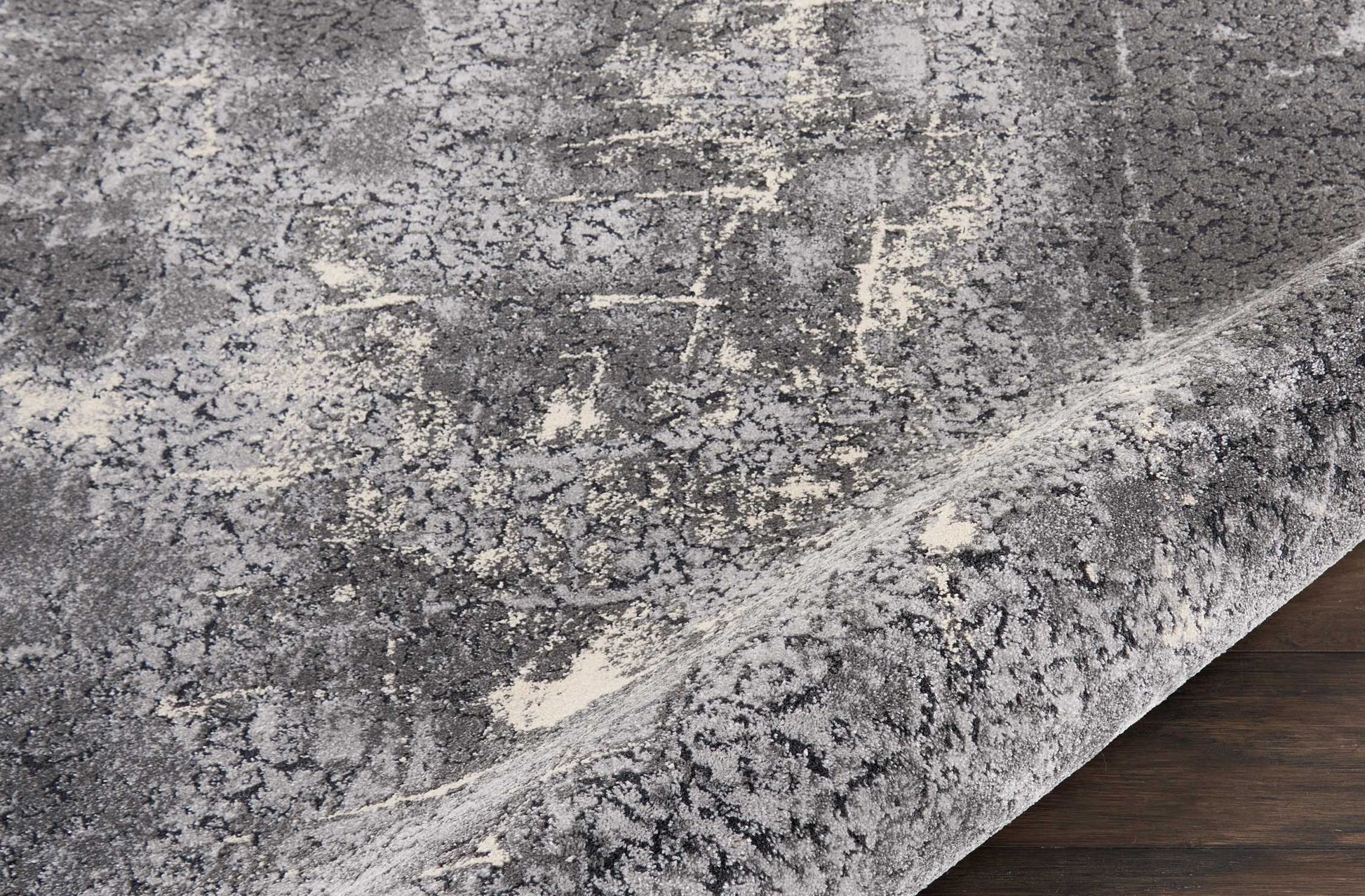 Nourison Home Heritage  Charcoal  Contemporary