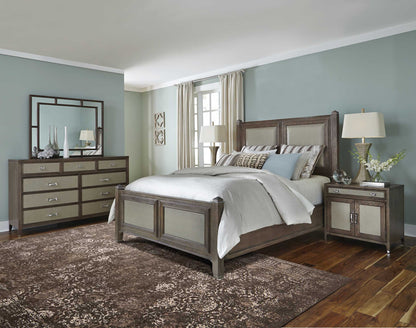 Michael Amini Glistening Nights  Grey  Contemporary