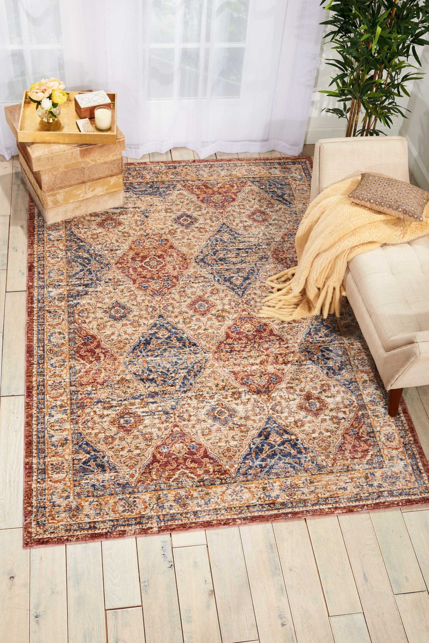 Nourison Home Lagos  Multicolor  Traditional