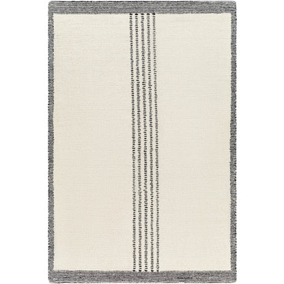 Surya Brook BKO-2306 Black Modern Tufted Rug