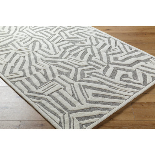 Surya Brook BKO-2316 Cream Modern Tufted Rug