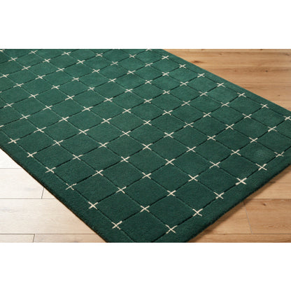 Surya Brook BKO-2333 Dark Green Modern Tufted Rug