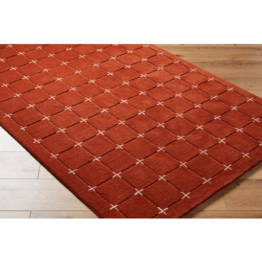 Surya Brook BKO-2334 Rust Modern Tufted Rug
