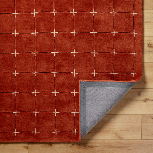 Surya Brook BKO-2334 Rust Modern Tufted Rug