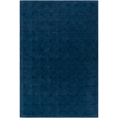 Surya Brook BKO-2336 Dark Blue Modern Tufted Rug