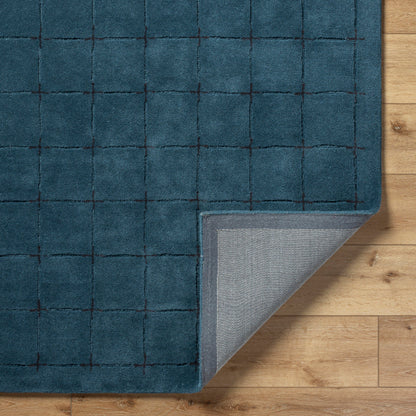 Surya Brook BKO-2336 Dark Blue Modern Tufted Rug