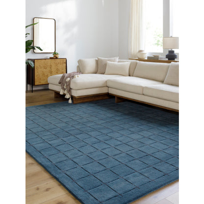 Surya Brook BKO-2336 Dark Blue Modern Tufted Rug