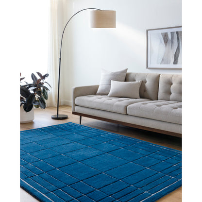 Surya Brook BKO-2339 Dark Blue Modern Tufted Rug
