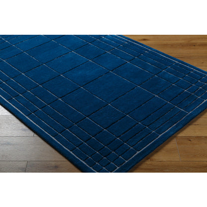 Surya Brook BKO-2339 Dark Blue Modern Tufted Rug