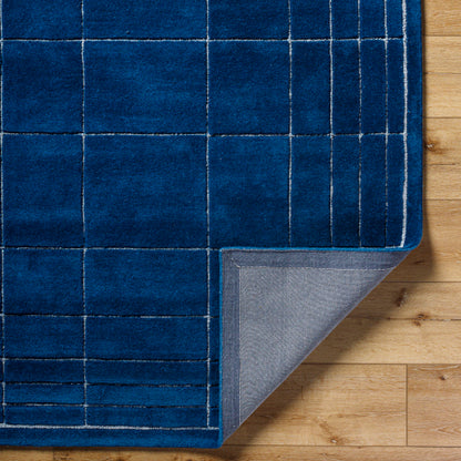 Surya Brook BKO-2339 Dark Blue Modern Tufted Rug