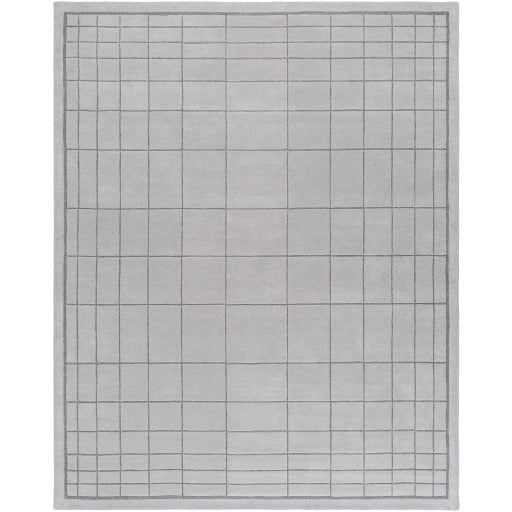 Surya Brook BKO-2340 Medium Gray Modern Tufted Rug