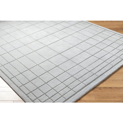 Surya Brook BKO-2340 Medium Gray Modern Tufted Rug