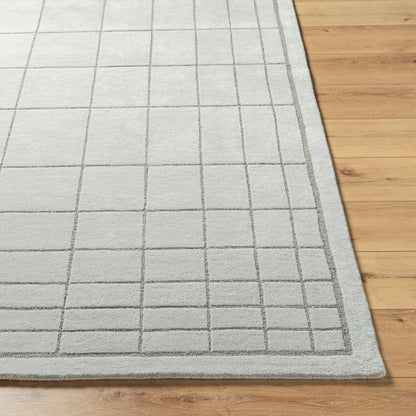 Surya Brook BKO-2340 Medium Gray Modern Tufted Rug