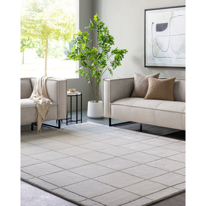 Surya Brook BKO-2347 Gray Modern Tufted Rug