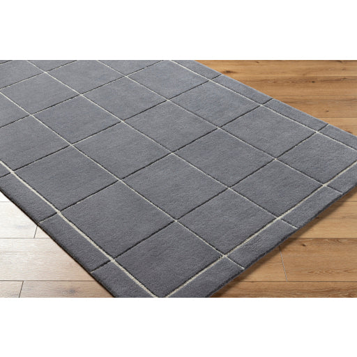 Surya Brook BKO-2348 Charcoal Modern Tufted Rug