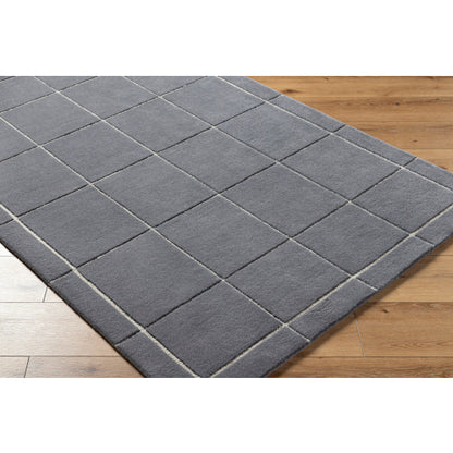 Surya Brook BKO-2348 Charcoal Modern Tufted Rug