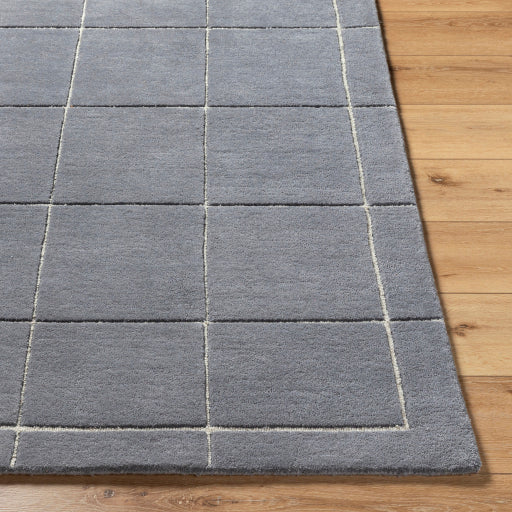 Surya Brook BKO-2348 Charcoal Modern Tufted Rug