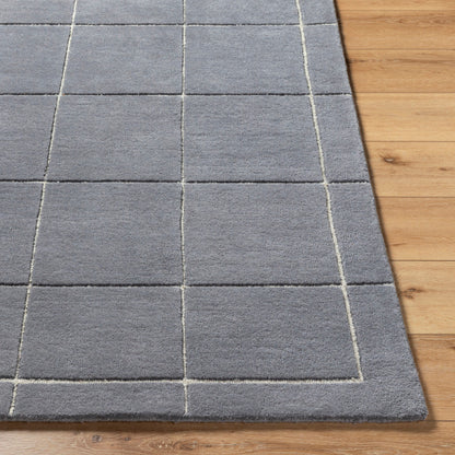 Surya Brook BKO-2348 Charcoal Modern Tufted Rug