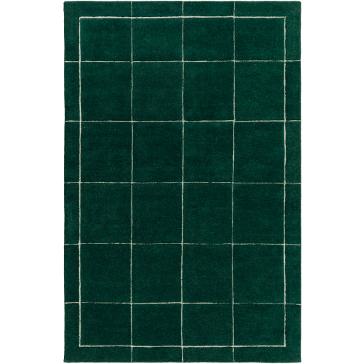 Surya Brook BKO-2351 Dark Green Modern Tufted Rug