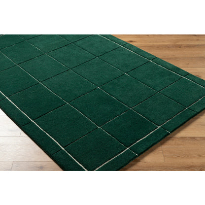 Surya Brook BKO-2351 Dark Green Modern Tufted Rug