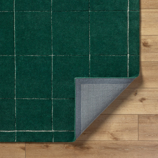 Surya Brook BKO-2351 Dark Green Modern Tufted Rug