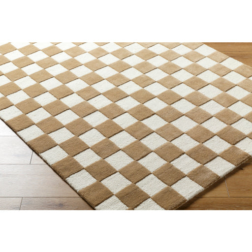 Surya Brook BKO-2355 Cream Modern Tufted Rug