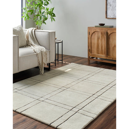 Surya Brook BKO-2356 Beige Modern Tufted Rug