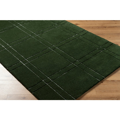 Surya Brook BKO-2359 Dark Green Modern Tufted Rug
