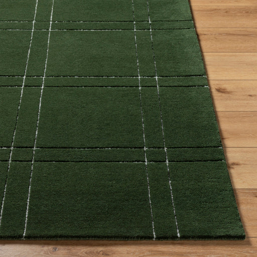 Surya Brook BKO-2359 Dark Green Modern Tufted Rug