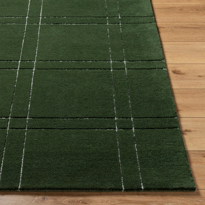 Surya Brook BKO-2359 Dark Green Modern Tufted Rug