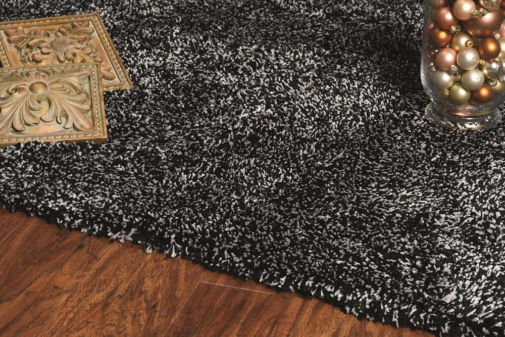 Kas Bliss 1583 Black Heather Casual Machine Made Rug