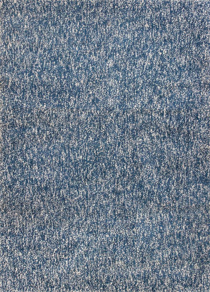 Kas Bliss 1589 Indigo Ivory Heather Casual Machine Made Rug
