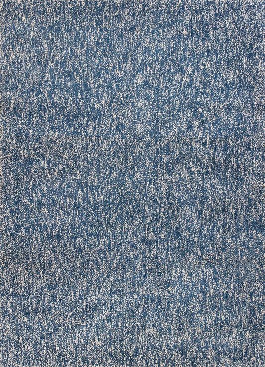 Kas Bliss 1589 Indigo Ivory Heather Casual Machine Made Rug