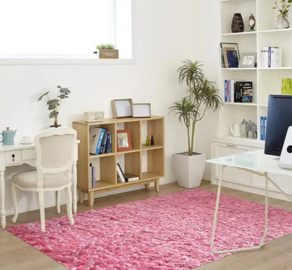 Kas Bliss 1576 Hot Pink Casual Machine Made Rug