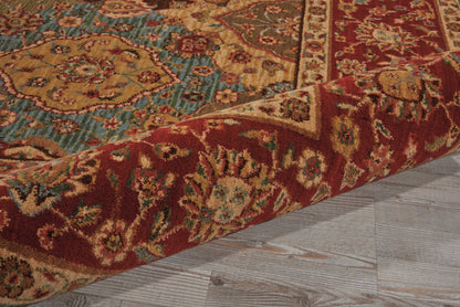 Nourison Home Living Treasures  Multicolor  Traditional
