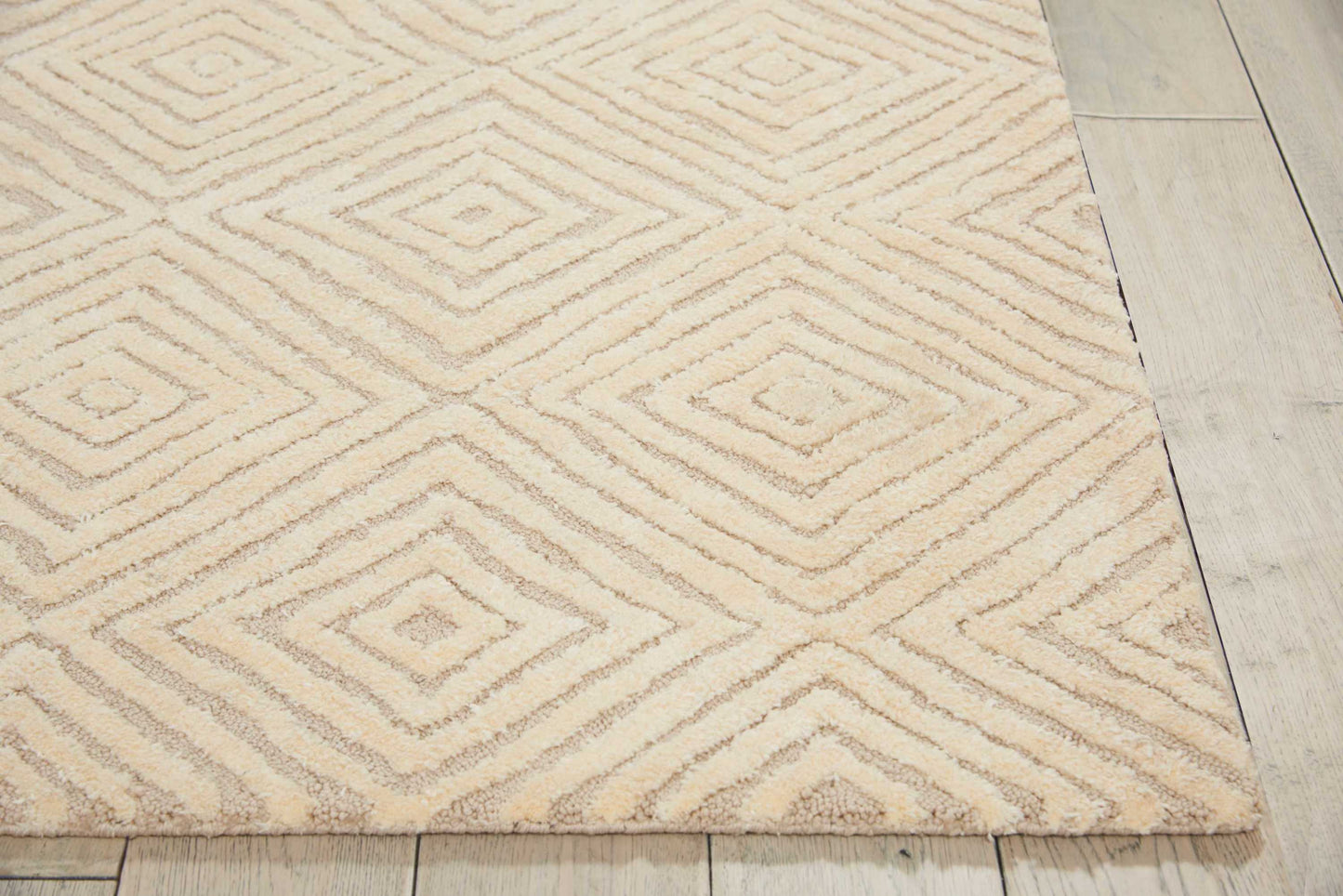 Nourison Home Deco Mod  Taupe Ivory  Transitional
