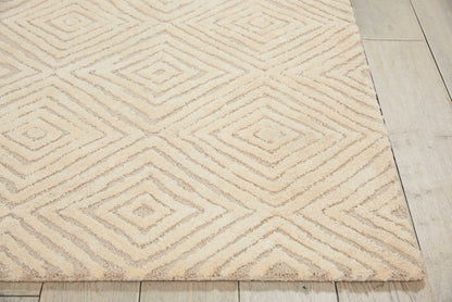Nourison Home Deco Mod  Taupe Ivory  Transitional