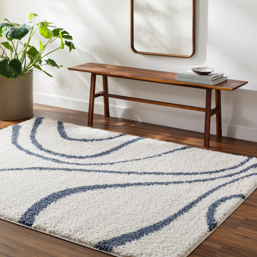 Surya Birmingham BMM-2300 Ivory Modern Machinemade Rug