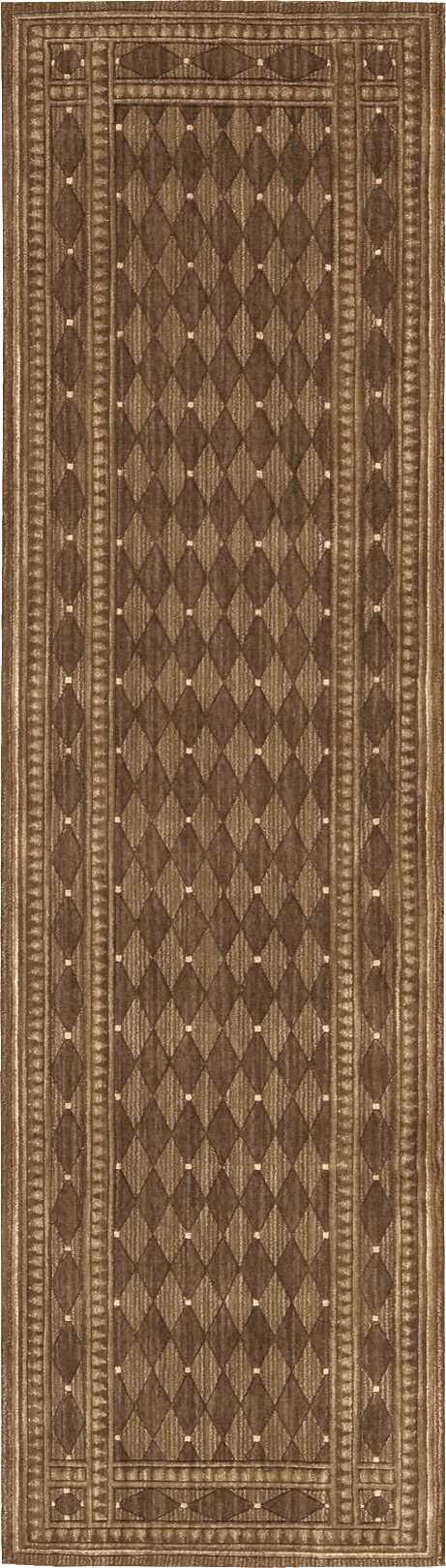Nourison Home Cosmopolitan CS94 Cocoa Traditional Loom-woven Rug